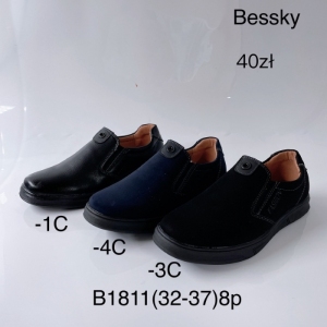 Półbuty chłopięce (32-37) B1811-4C