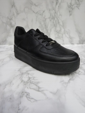 Buty sportowe damskie na płaskim (36-41) BO26-47 BLACK
