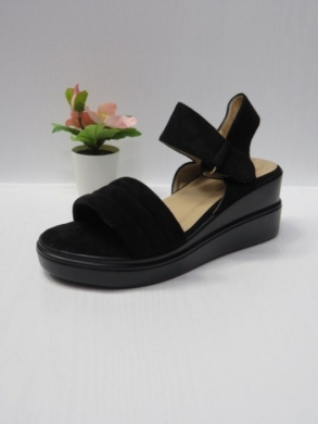 Sandały damskie na koturnie (36-41) B-9064 BLACK