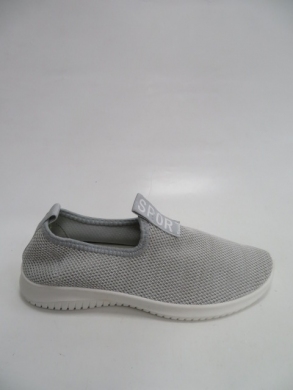 Tenisówki damskie na płaskim (36-41) B68-3 GREY