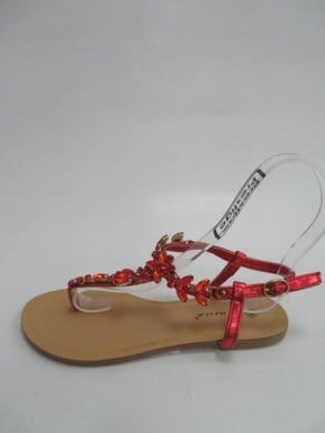 Sandały Damskie na płaskim (36-41) WS-16 RED