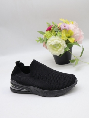 Buty sportowe damskie na płaskim (36-41) TY21 BLACK