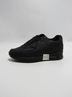 Buty sportowe damskie na płaskim (36-42) 12110-1 BLACK