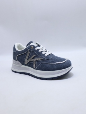 Buty sportowe damskie na płaskim (36-41) J-182 NAVY