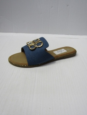 Klapki damskie na płaskim (36-41) FL-002 BLUE