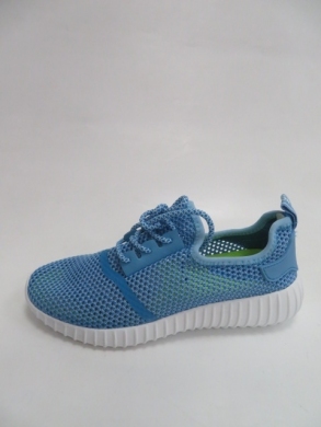 Buty sportowe damskie na płaskim (36-41) 21-217 BLUE