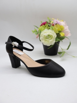 Sandały damskie na obcasie (36-41) B8337 BLACK