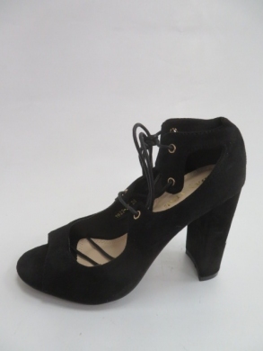 Sandały damskie na obcasie (36-41) 1922-37 BLACK
