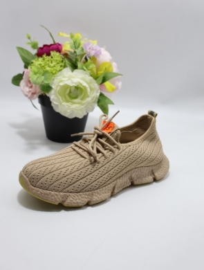 Buty sportowe damskie na płaskim (36-41) DQ207-63 KHAKI