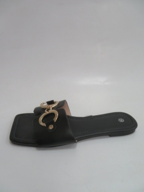 Klapki damskie na płaskim (36-41) 7050 BLACK