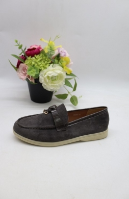 Mokasyny damskie na płaskim (36-41) N905 GREY