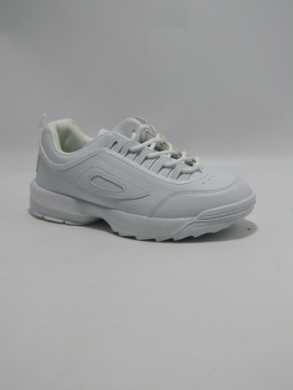 Buty sportowe damskie na płaskim (36-41) DS2-3 WHITE