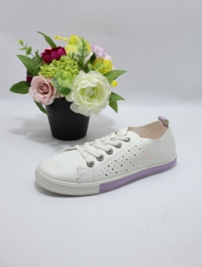 Buty sportowe damskie na płaskim (36-41) CB866-15 PURPLE