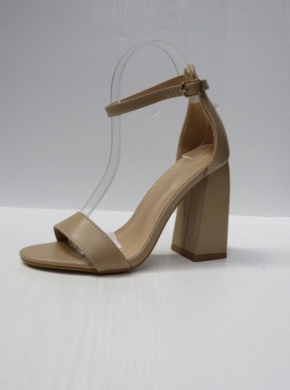 Sandały damskie na obcasie (36-41) 7-29 BEIGE