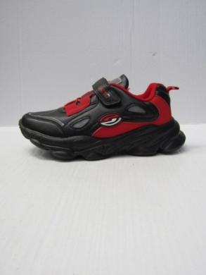 Buty sportowe chłopięce (31-36) F821 BLACK/RED