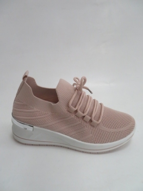 Buty sportowe damskie na płaskim (36-41) AB1026 PINK