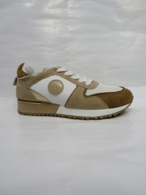 Buty sportowe damskie na płaskim (36-41) R-79 KHAKI