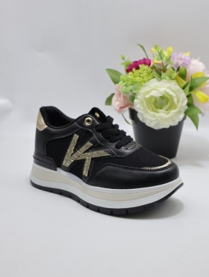 Buty sportowe damskie na płaskim (36-41) J-182 BLACK