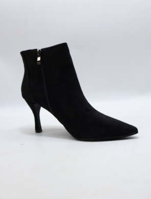 Botki damskie na szpilce (36-41) 8756 BLACK