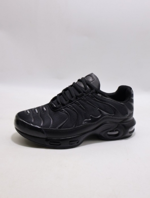 Buty sportowe damskie na płaskim (36-41) D2024N-2 BLACK