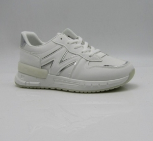 Buty sportowe damskie na płaskim (36-41) A88-173 WHITE