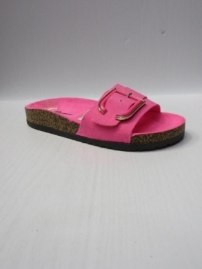 Klapki damskie na płaskim (36-41) FRS-35 FUXIA