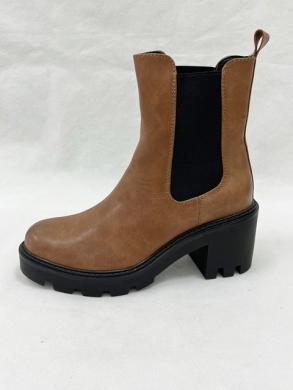 Botki damskie na obcasie (36-41) C800 CAMEL
