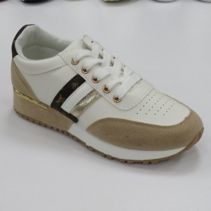 Buty sportowe damskie na płaskim (36-41) R66 CAMEL