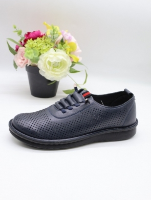 Półbuty damskie na płaskim (39-43) 25171-26 NAVY