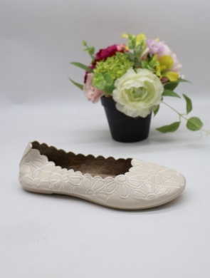 Baleriny damskie (36-41) 11047-4 BEIGE