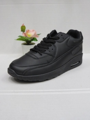 Buty sportowe damskie na płaskim (36-41) 3722-1 BLACK