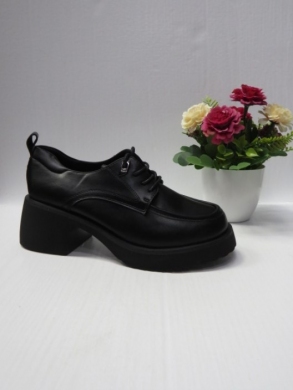 Półbuty damskie na obcasie (36-41) X-2238-5 BLACK