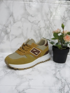 Buty sportowe damskie na płaskim (36-41) AB961 CAMEL