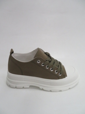 Trampki Damskie na koturnie (36-41) LA122 GREEN