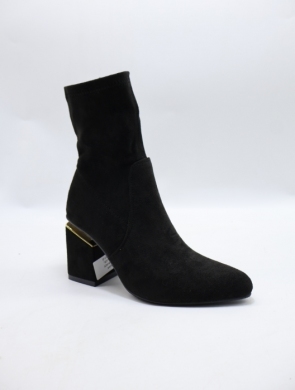 Botki damskie na obcasie (36-41) K662 BLACK