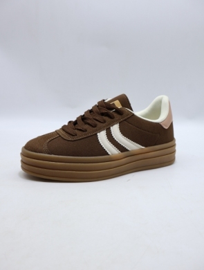 Buty sportowe damskie na płaskim (36-41) 9181 MARONN