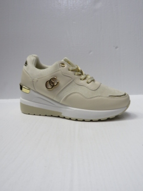 Buty sportowe damskie na koturnie (36-41) BL385 BEIGE