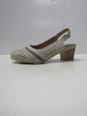 Sandały damskie na obcasie (36-41) G7-2 BEIGE