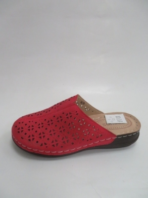 Klapki damskie na płaskim (37-42) 809 RED