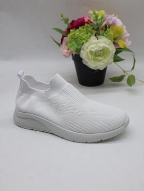 Buty sportowe damskie na płaskim (36-41) A71 WHITE