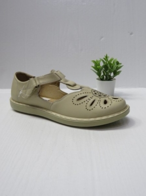 Półbuty damskie na płaskim (37-42) L9 BEIGE