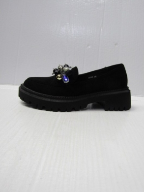 Mokasyny damskie na płaskim (36-41) DF03 BLACK