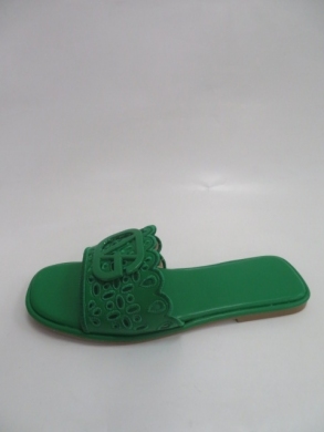 Klapki damskie na płaskim (36-41) 5269 GREEN