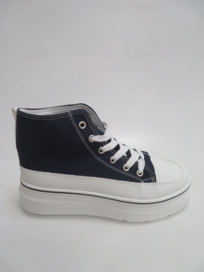 Trampki damskie na koturnie (36-41) 2021 BLUE A