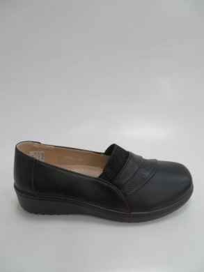 Półbuty damskie na koturnie (36-42) 8315-1 BLACK