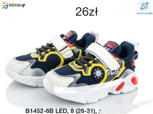 Buty sportowe dziewczęce (26-31) B1452-6B