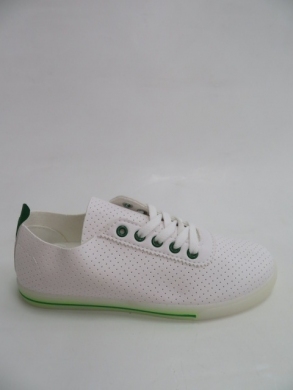 Tenisówki damskie na płaskim (36-41) LEI-16 GREEN