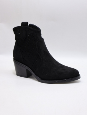 Botki damskie na obcasie (36-41) H260 BLACK