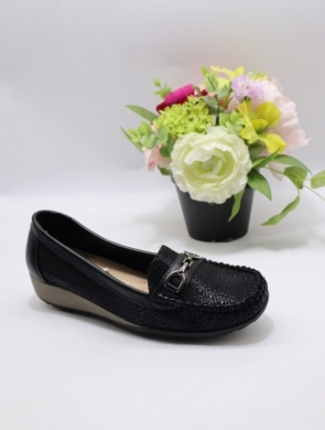 Półbuty damskie na koturnie (36-41) YEHJ-230 BLACK