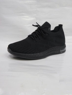 Buty sportowe damskie na płaskim (37-42) N1561 BLACK
